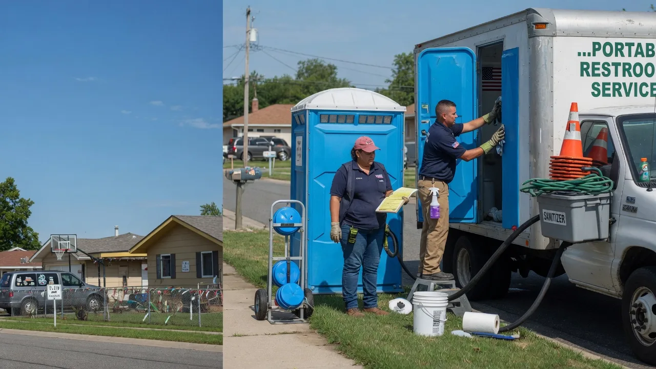Portable Toilet Rental in Clayton, IL near me